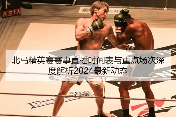 北马精英赛赛事直播时间表与重点场次深度解析2024最新动态